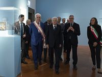 Sergio Mattarella alla mostra su Beato Angelico con Giani e Funaro