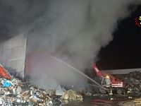 Il luogo dell'incendio