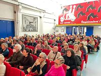 Il pubblico in Auditorium del Museo Piaggio