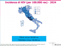mappa incidenza hiv