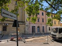 L'intervento a piazzale degli Scali