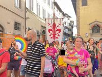 Il corteo del Toscana Pride 2023 a Firenze