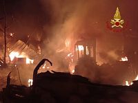 Il luogo dell'incendio