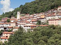 Il borgo di Levigliani, in Alta Versilia