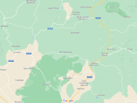 L'epicentro della scossa a Montieri mappa