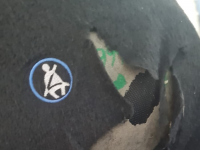 I sedili danneggiati