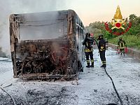 L'intervento dei vigili del fuoco
