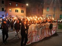 La fiaccolata contro le morti sul lavoro