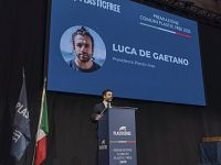 Alla cerimonia l'intervento di Luca De Gaetano, presidente della onlus