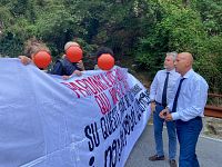 Il presidio di blocco stradale