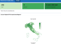 I casi di Dengue nelle regioni italiane (Fonte: Iss)