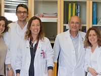 Il team Asl Tse, da sinistra: Elisa Morelli, Marco Lucherini, Valentina Canocchi, Flavio Civitelli e Francesca Macucci