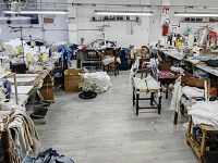 L'interno del laboratorio