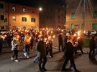 La fiaccolata contro le morti sul lavoro