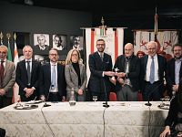 Un momento della seduta solenne del Consiglio regionale della Toscana