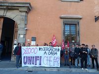 Il presidio a Firenze