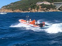 I sommozzatori dei vigili del fuoco nel mare di Livorno (foto ufficio stampa vigili del fuoco) 2