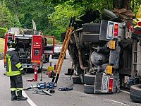 Il luogo dell'incidente mortale