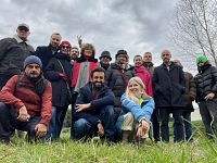 Il gruppo protagonista dell'iniziativa