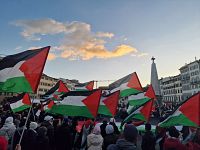 La manifestazione per la Palestina a Firenze