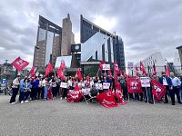 Il presidio a Firenze