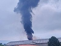 Il luogo dell'incendio