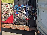 L'interno di uno dei container