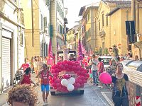 Il corteo del Toscana Pride 2023 a Firenze