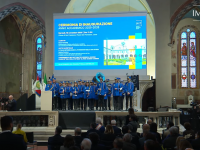 L'inizio della cerimonia