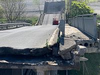 ponte albiano crollato