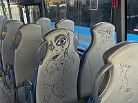 I sedili danneggiati