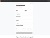 La seconda schermata