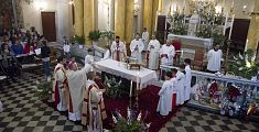 Il Vescovo ha celebrato la Messa a Casciana Alta 