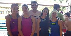 Nove titoli toscani per la Chimera Nuoto