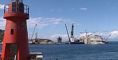 La Concordia sarà demolita nel porto di Genova