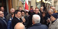 Renzi a Rignano per dare coraggio all'Italia
