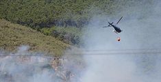 A Rigaiolo bruciati cinque ettari di bosco 