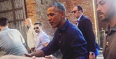Barack Obama a sorpresa visita Buonconvento