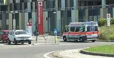 ambulanza all'ospedale di lucca