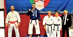 Karate, doppio podio per l'appuntato scelto Pinto