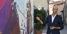 Inaugurato il murale in via Dell’Arco