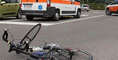ambulanza e bicicletta