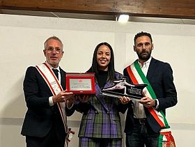 Da sinistra Stefano Scaramelli, Alice Volpi e Gabriele Berni