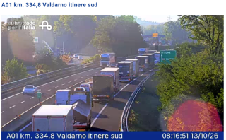 La coda sull'autostrada A1