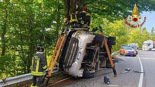 Il luogo dell'incidente mortale