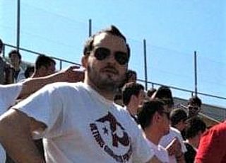 Filippo Signorini, 34 anni, ultras dai primi anni 2000
