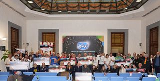 La cerimonia di premiazione