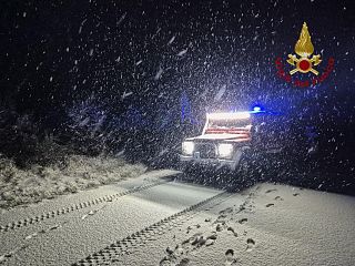 Vigili del fuoco neve