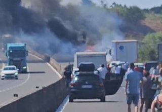 L'incendio