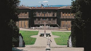 In foto Palazzo Pitti visto da Boboli